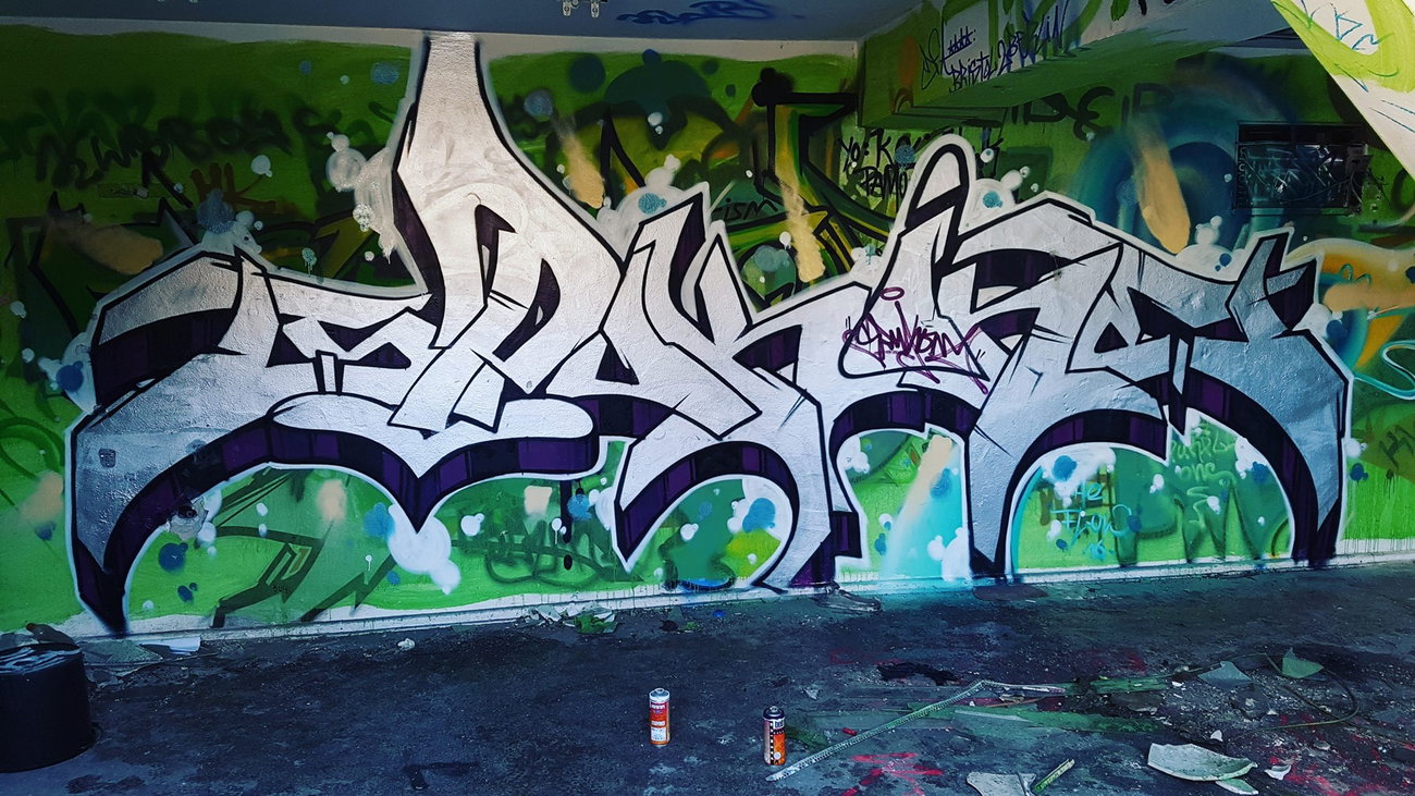 Graffiti Wall - Photo by SpukOne