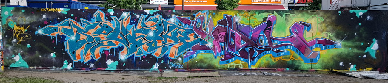 Graffiti Wall - Photo by SpukOne