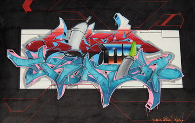 Graffiti Sketch - Photo by SpukOne