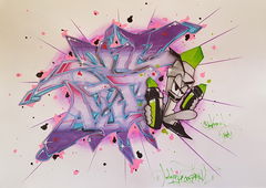 Graffiti Wall - Photo by SpukOne