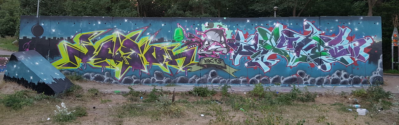 Graffiti Wall - Photo by SpukOne