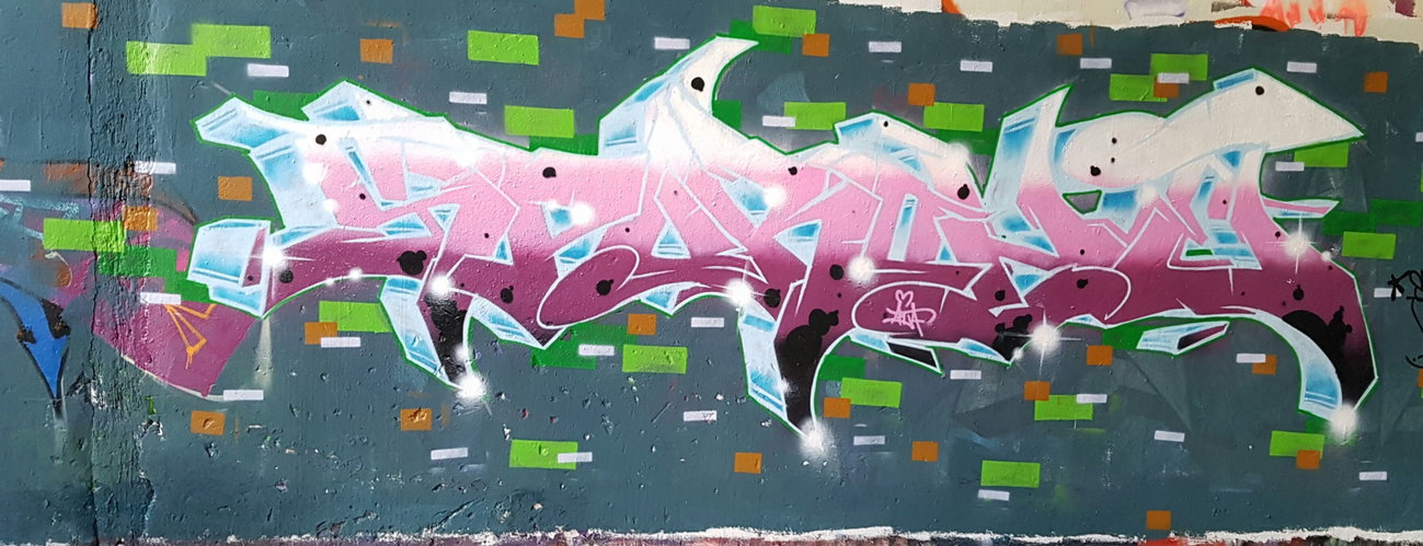 Graffiti Wall - Photo by SpukOne