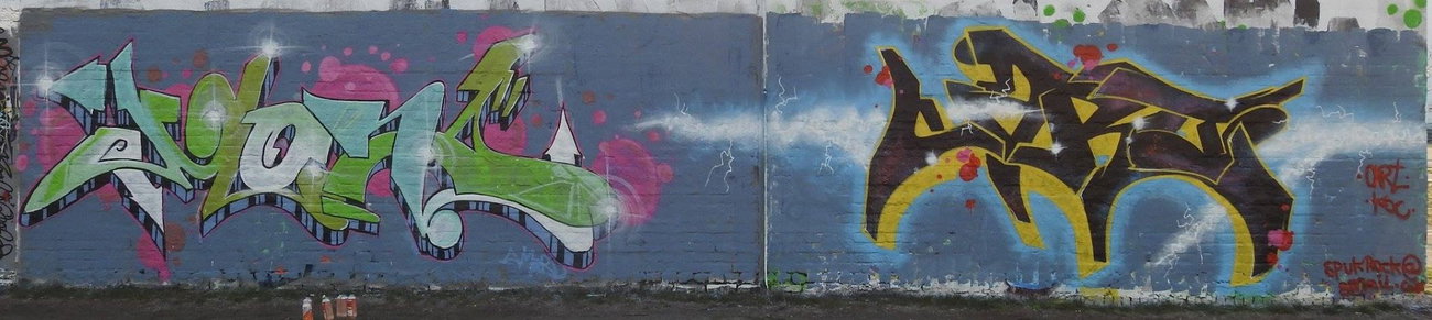 Graffiti Wall - Photo by SpukOne