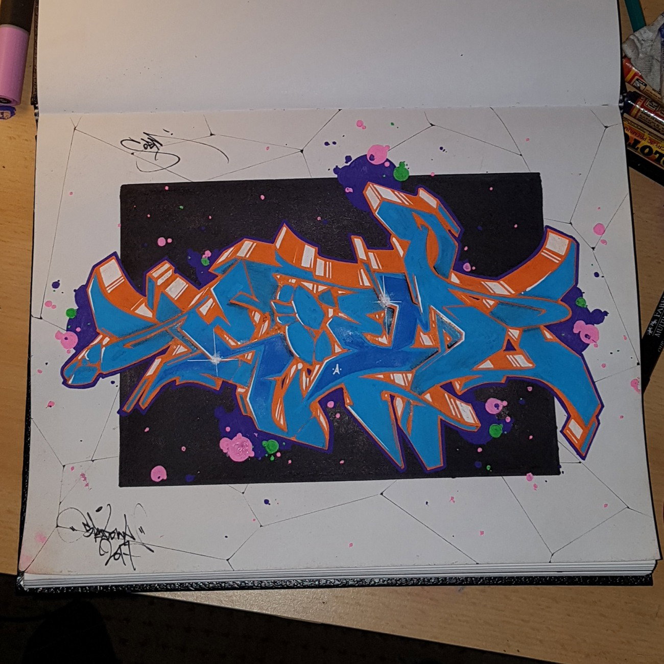 Graffiti Wall - Photo by SpukOne