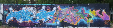 Graffiti Wall - Photo by SpukOne