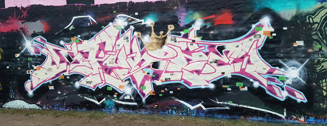 Graffiti Wall - Photo by SpukOne