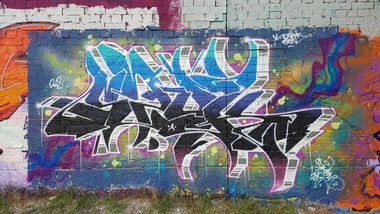 Graffiti Wall - Photo by SpukOne