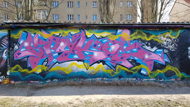 Graffiti Wall - Photo by SpukOne