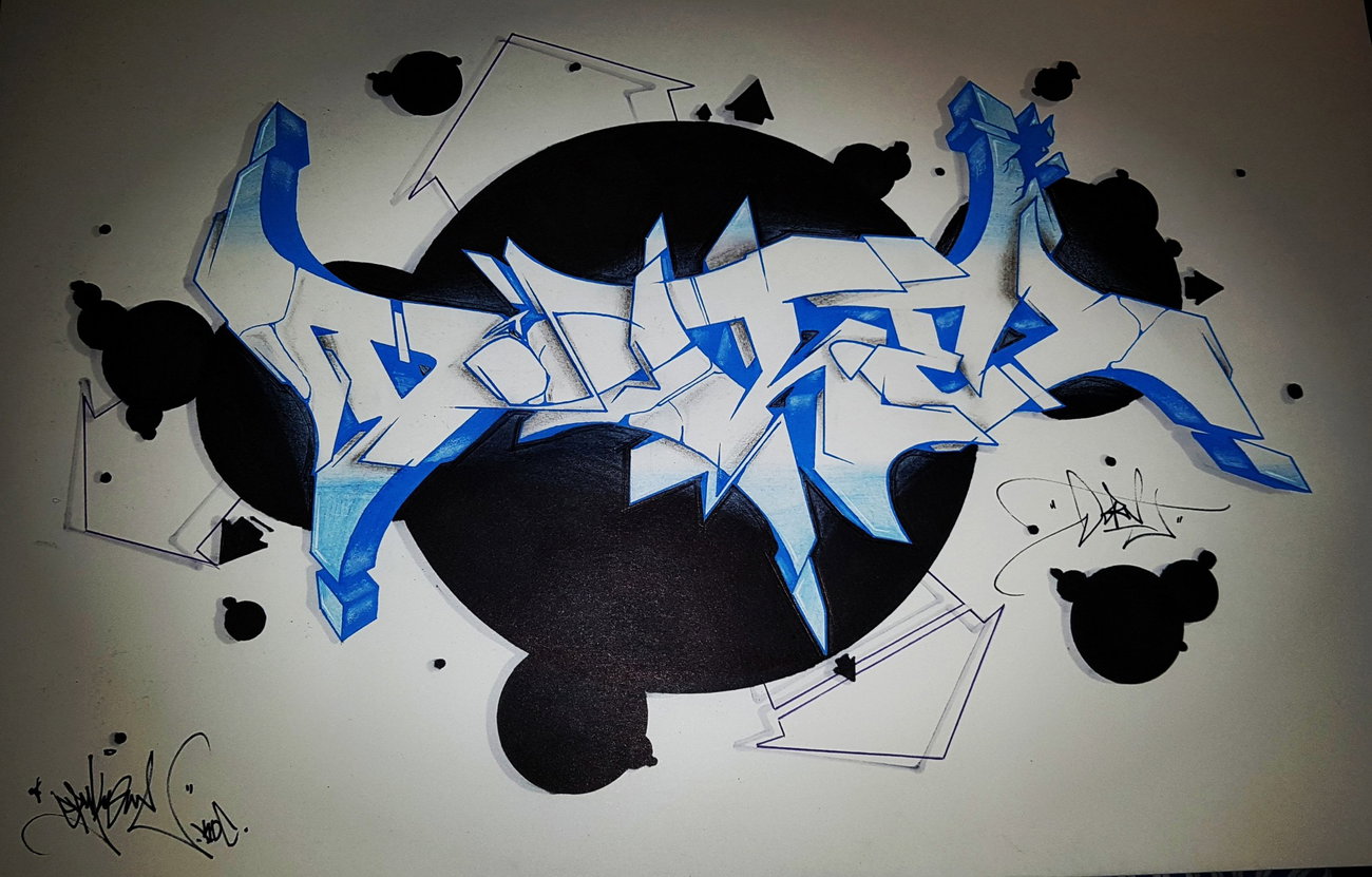 Graffiti Wall - Photo by SpukOne