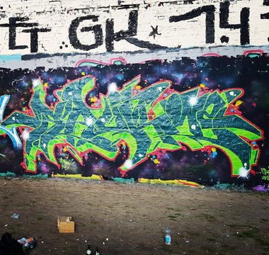 Graffiti Wall - Photo by SpukOne