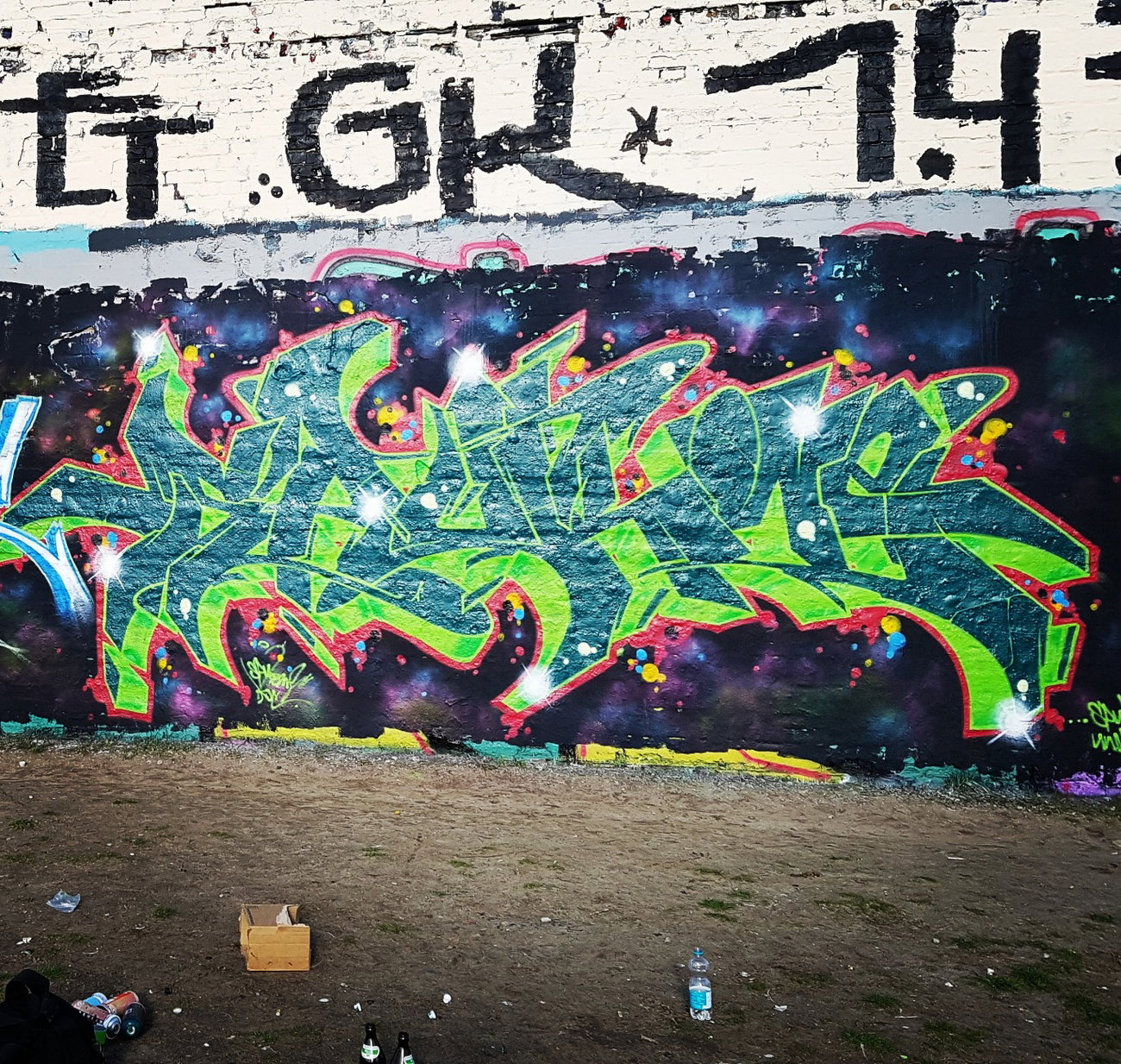Graffiti Wall - Photo by SpukOne