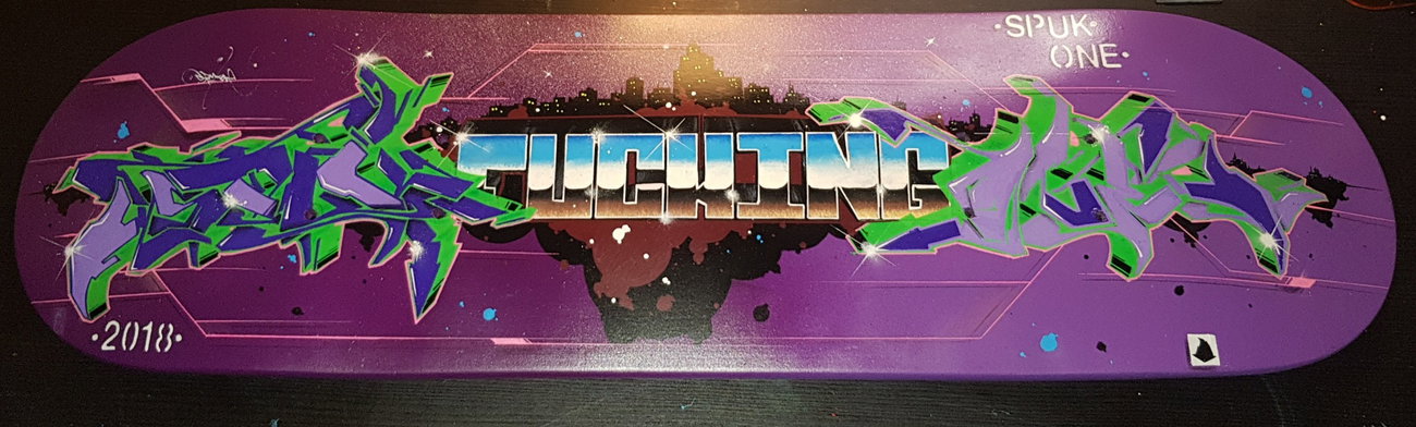 Graffiti Wall - Photo by SpukOne