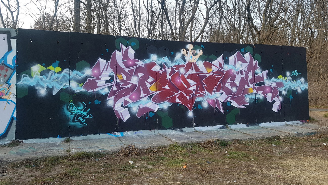 Graffiti Wall - Photo by SpukOne