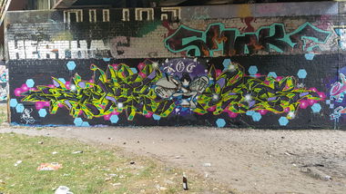 Graffiti Wall - Photo by SpukOne