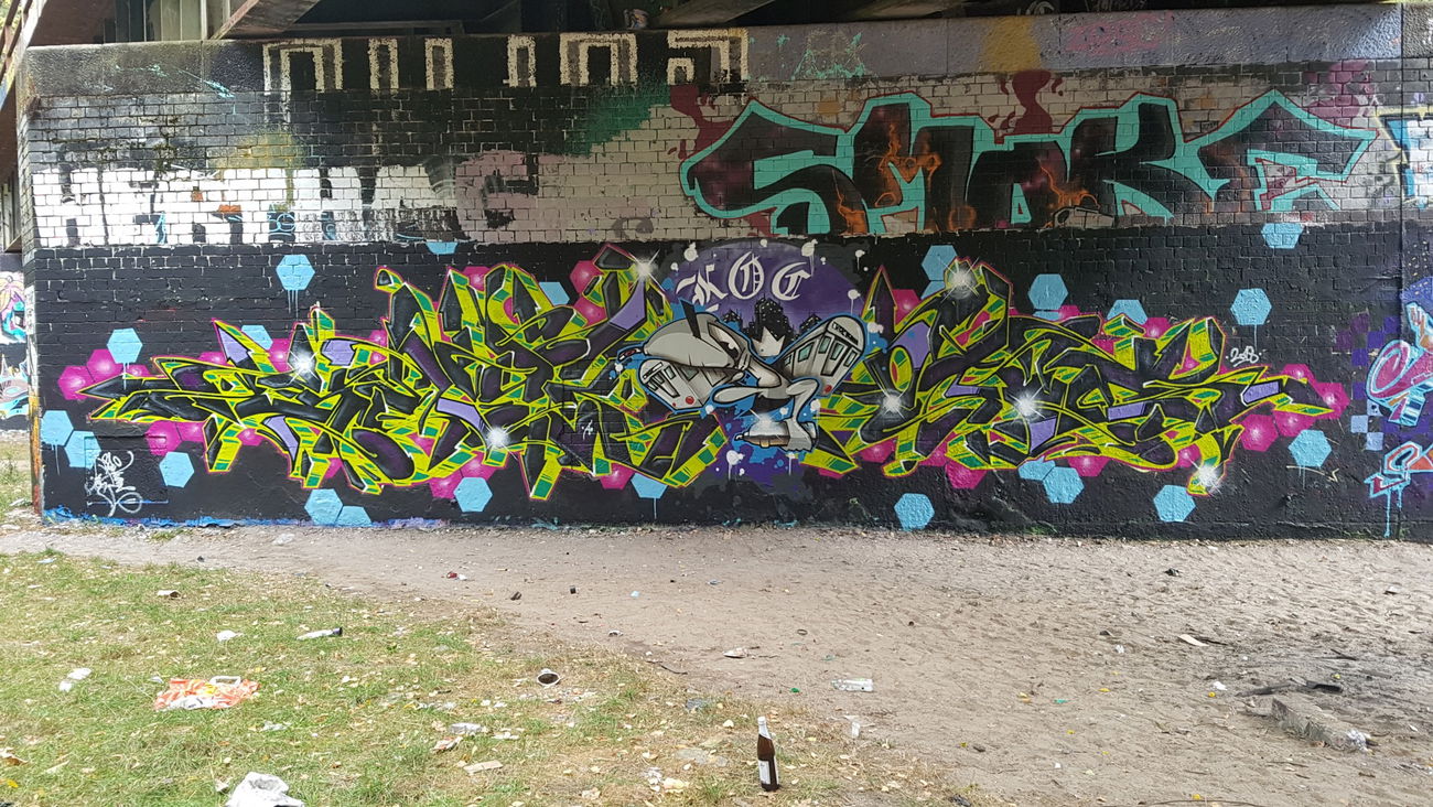 Graffiti Wall - Photo by SpukOne