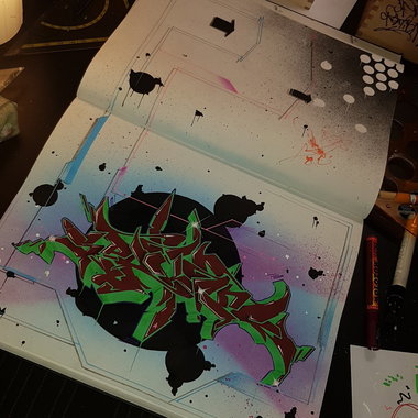 Graffiti Wall - Photo by SpukOne