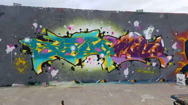 Graffiti Wall - Photo by SpukOne