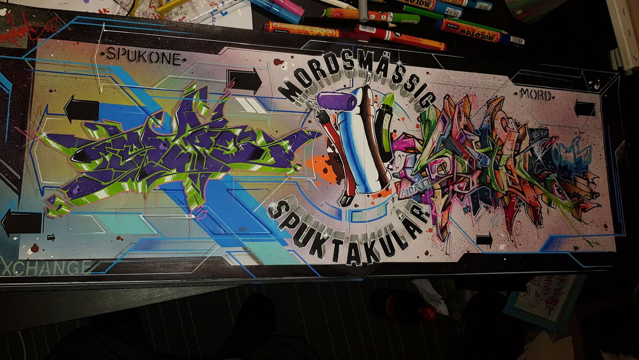 Graffiti Wall - Photo by SpukOne