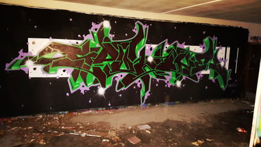 Graffiti Wall - Photo by SpukOne