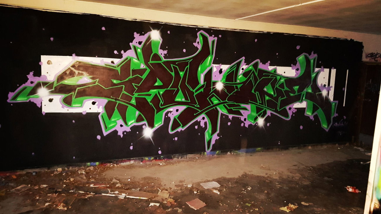 Graffiti Wall - Photo by SpukOne