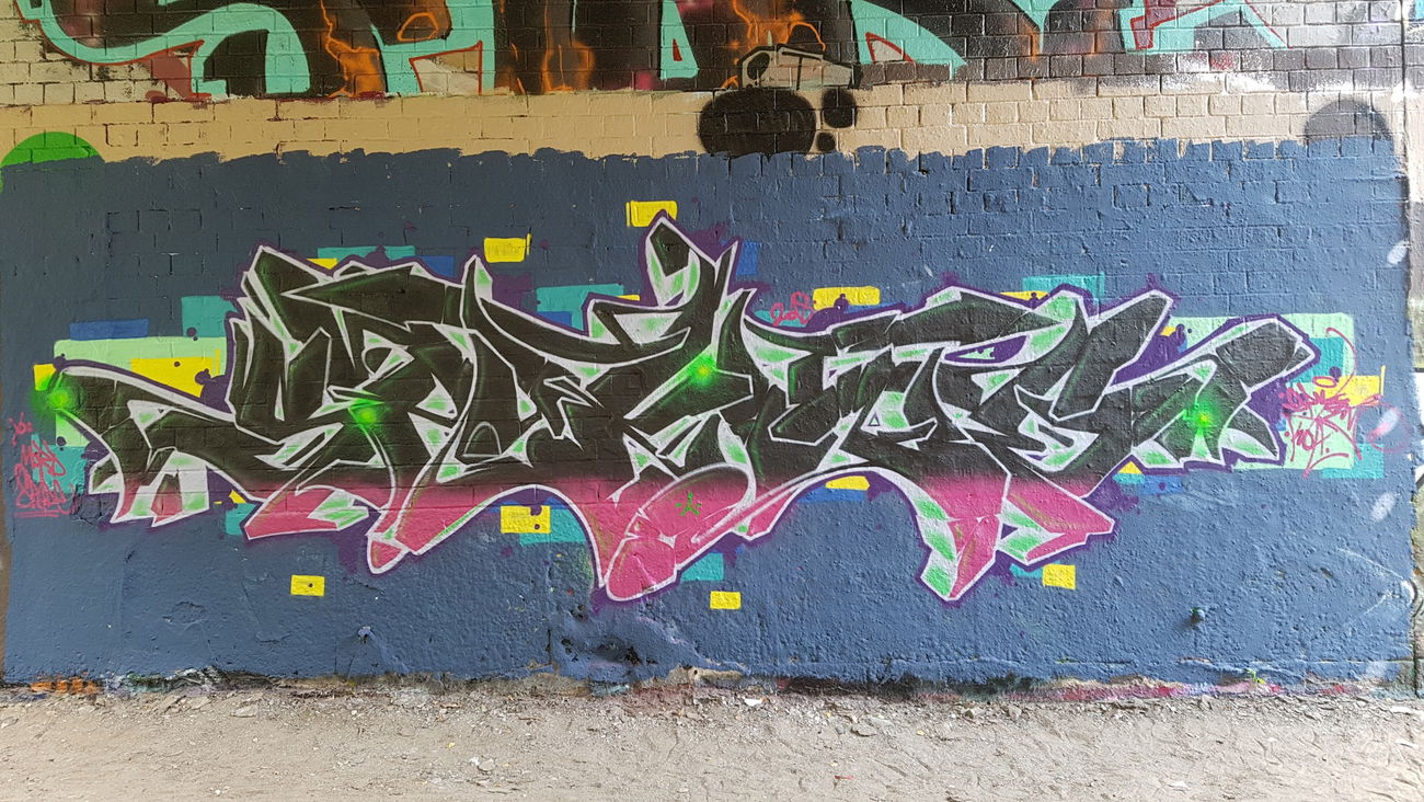 Graffiti Wall - Photo by SpukOne