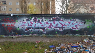Graffiti Wall - Photo by SpukOne