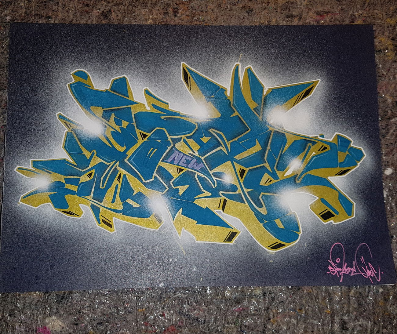 Graffiti Wall - Photo by SpukOne