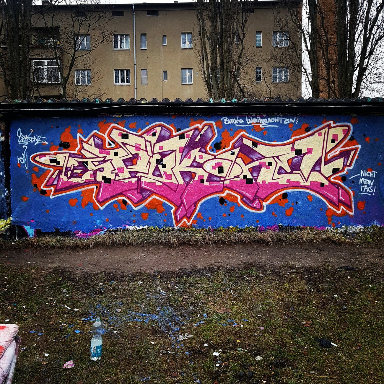 Graffiti Wall - Photo by SpukOne