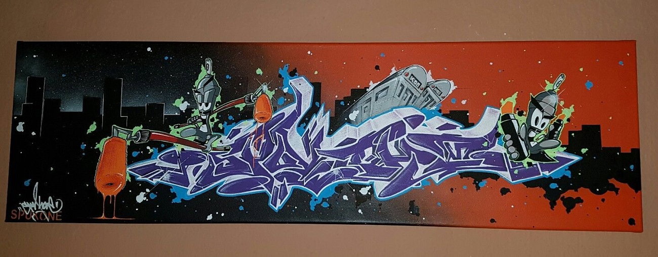 Graffiti Artwork - Photo by SpukOne