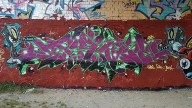 Graffiti Wall - Photo by SpukOne