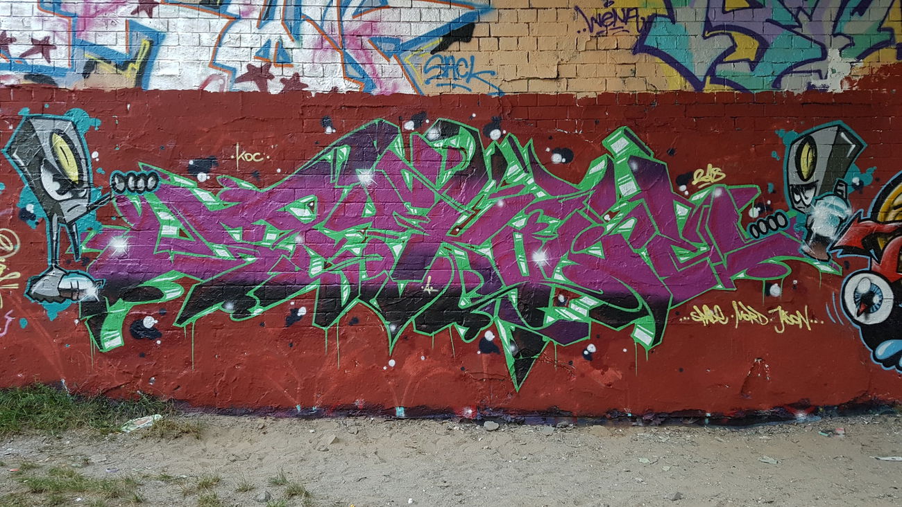 Graffiti Wall - Photo by SpukOne