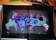 Graffiti Sketch - Photo by SpukOne