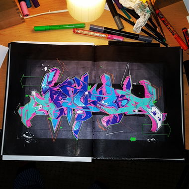 Graffiti Sketch - Photo by SpukOne