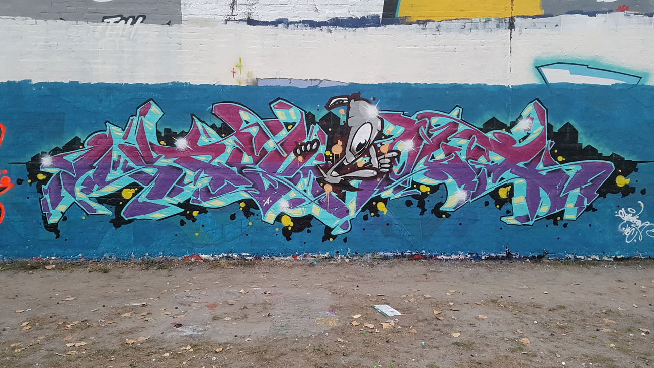 Graffiti Wall - Photo by SpukOne