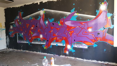 Graffiti Wall - Photo by SpukOne