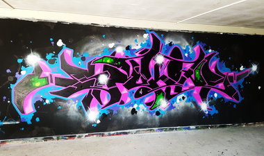 Graffiti Wall - Photo by SpukOne