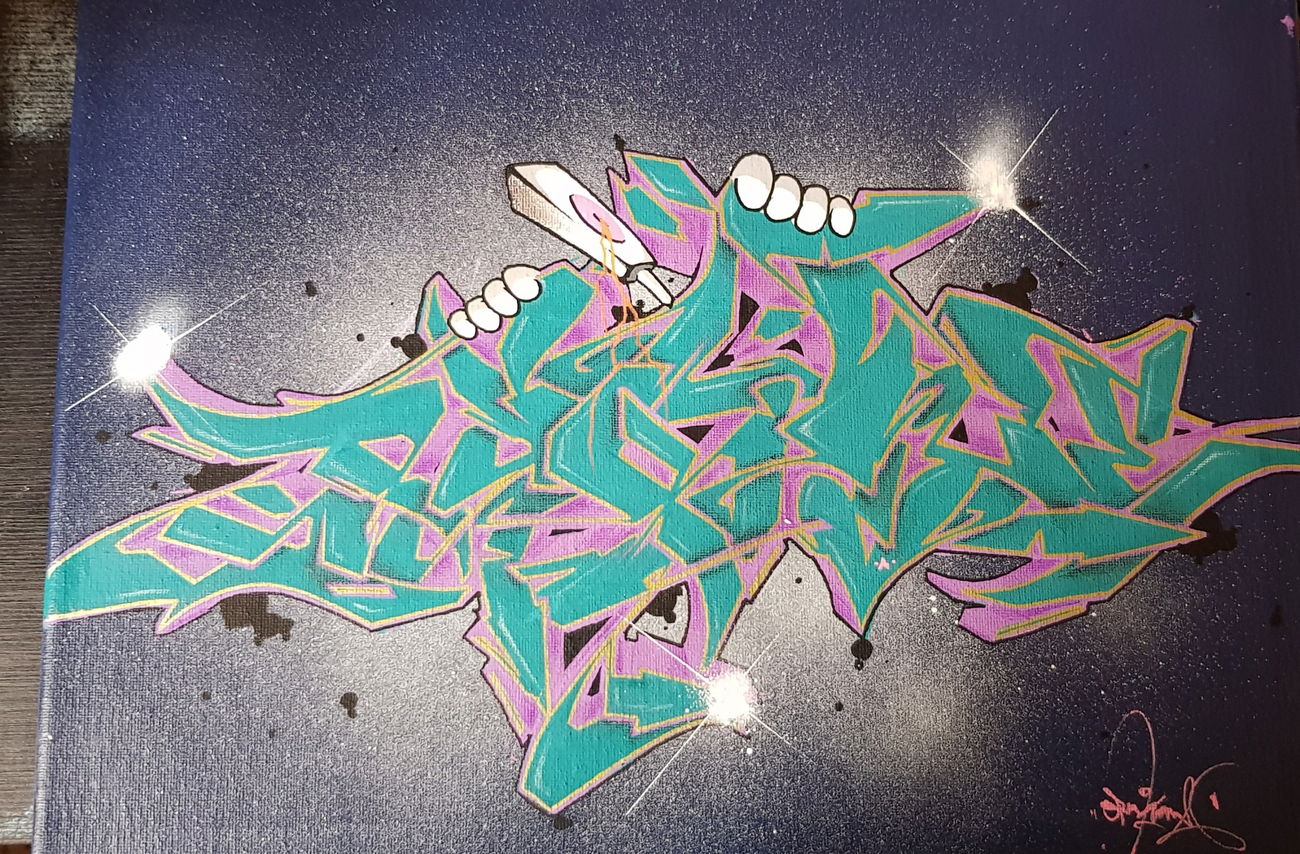 Graffiti Wall - Photo by SpukOne