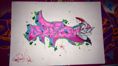 Graffiti Sketch - Photo by SpukOne