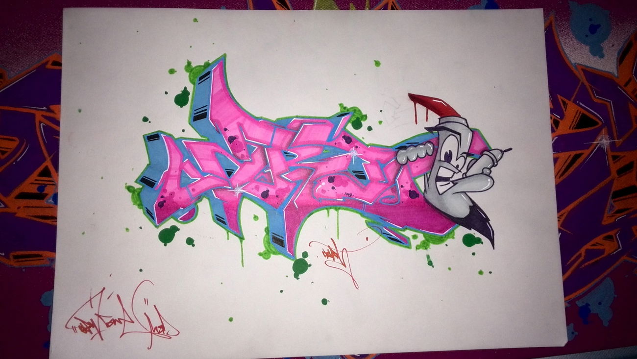 Graffiti Sketch - Photo by SpukOne