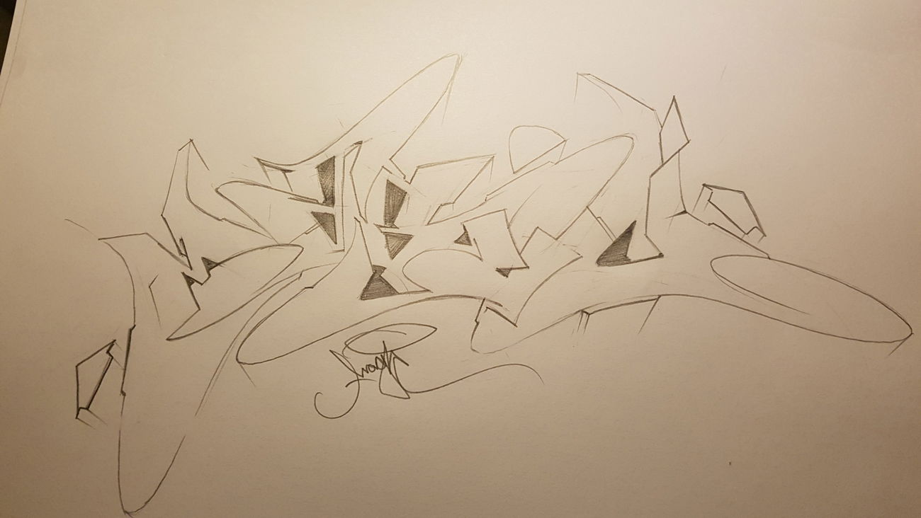 Graffiti Wall - Photo by SpukOne