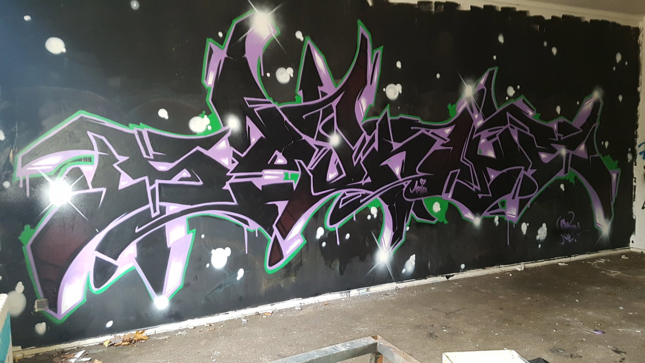 Graffiti Wall - Photo by SpukOne