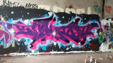 Graffiti Wall - Photo by SpukOne