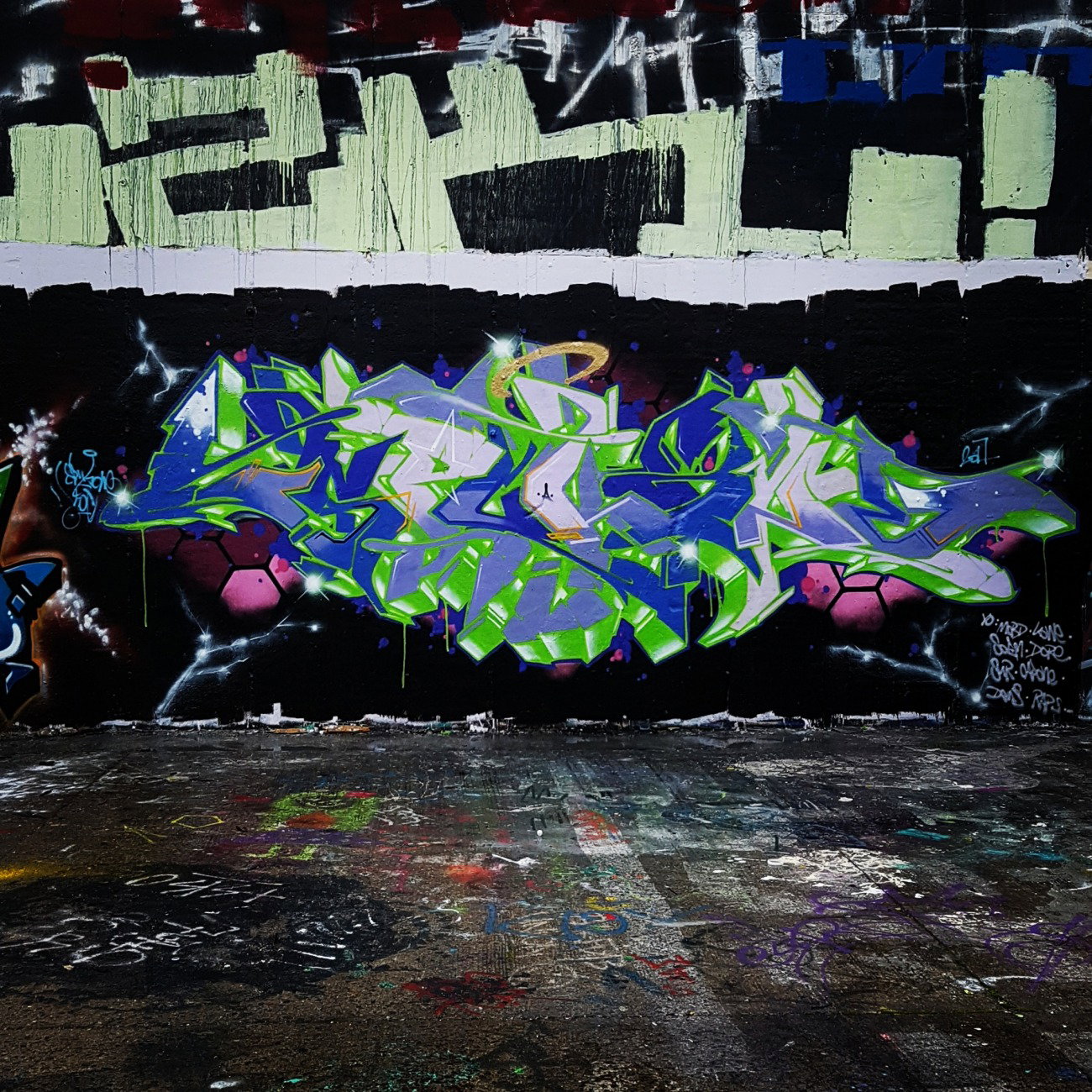 Graffiti Wall - Photo by SpukOne