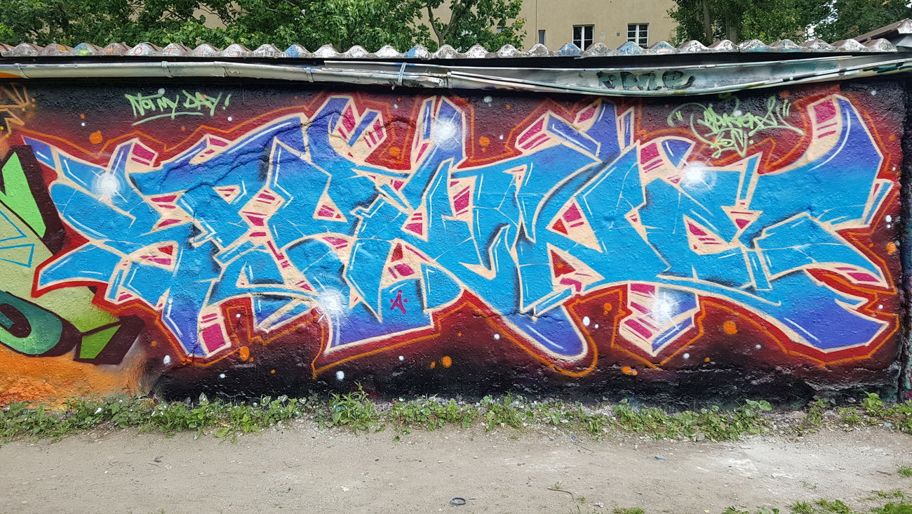 Graffiti Wall - Photo by SpukOne