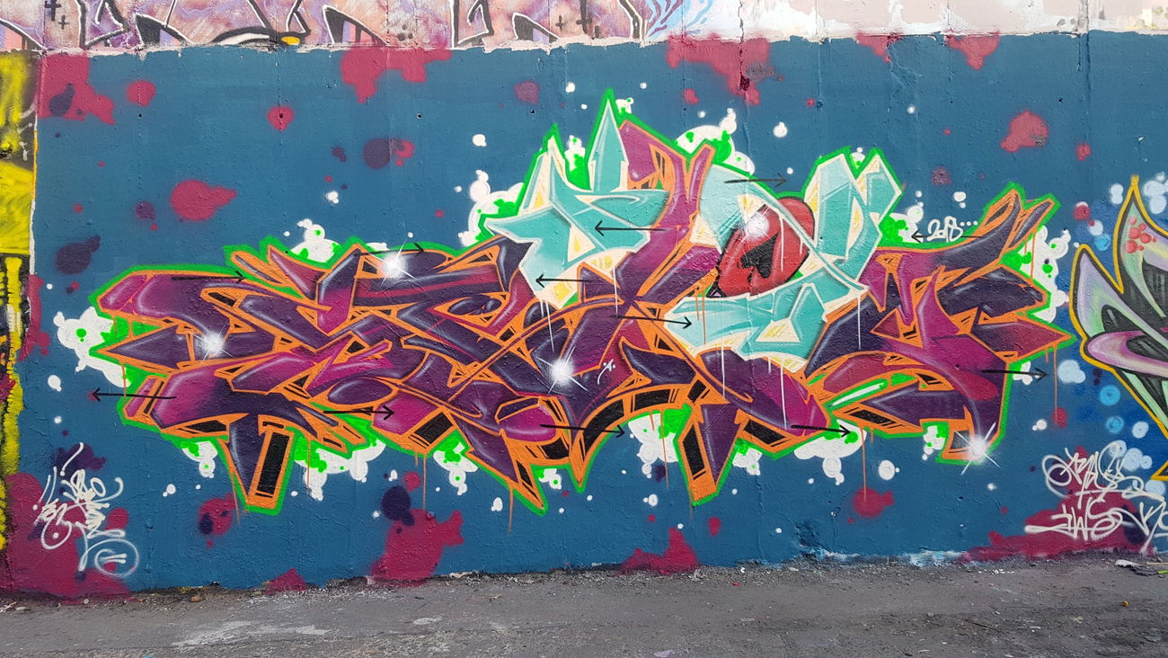 Graffiti Wall - Photo by SpukOne