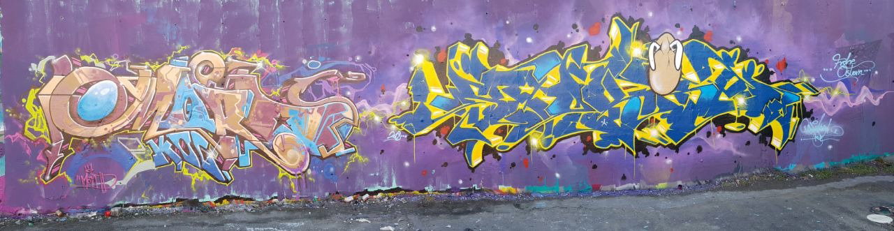 Graffiti Wall - Photo by SpukOne