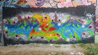 Graffiti Wall - Photo by SpukOne