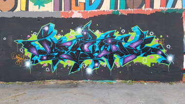 Graffiti Wall - Photo by SpukOne