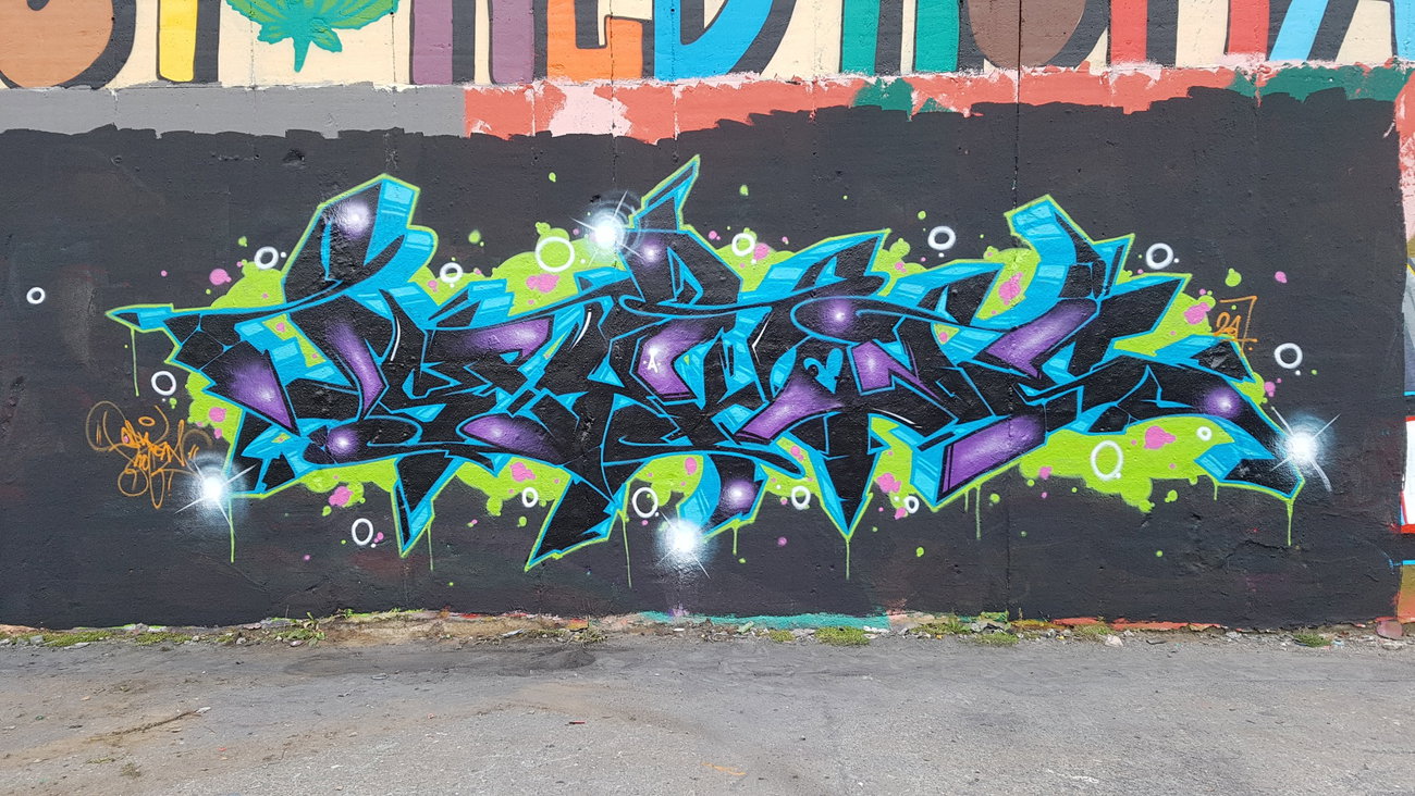 Graffiti Wall - Photo by SpukOne