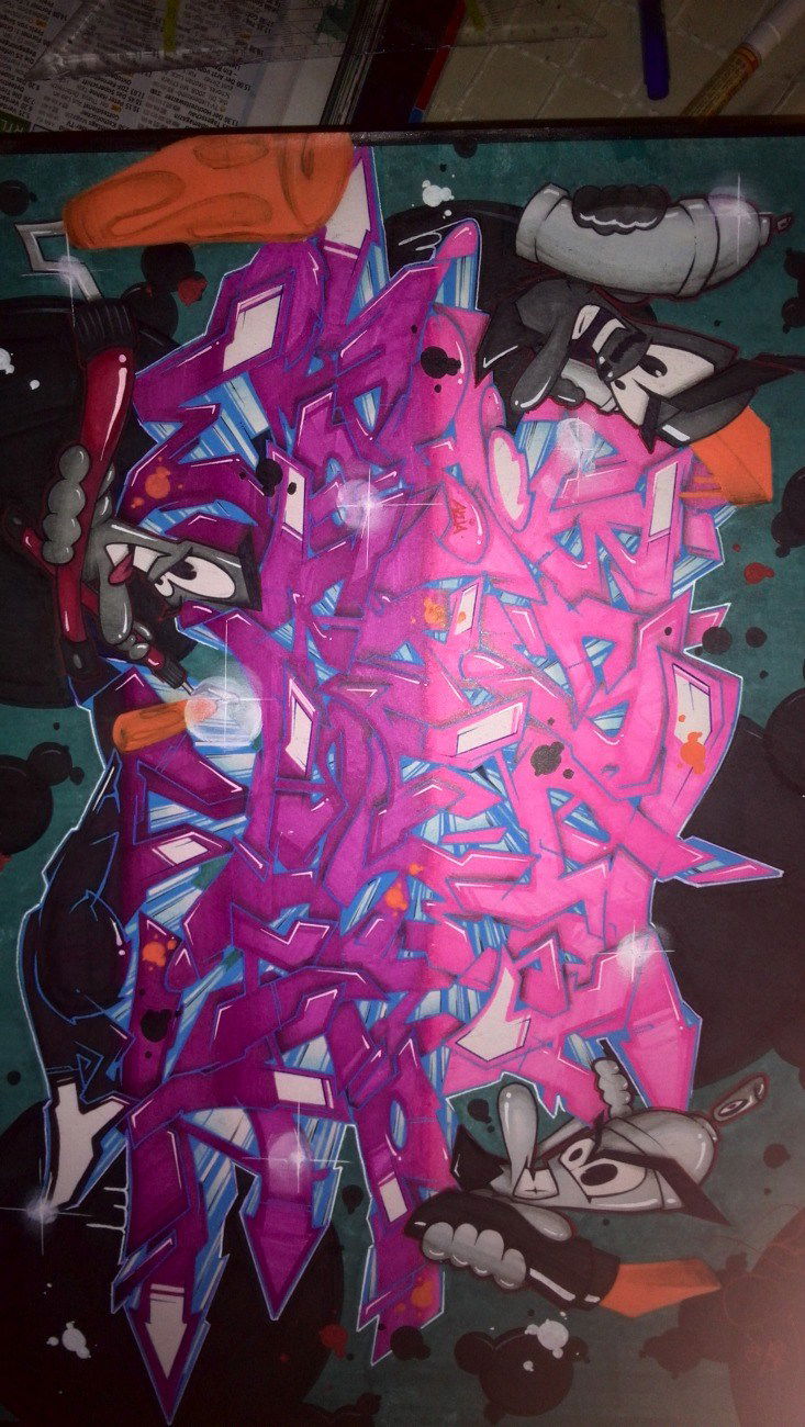 Graffiti Sketch - Photo by SpukOne